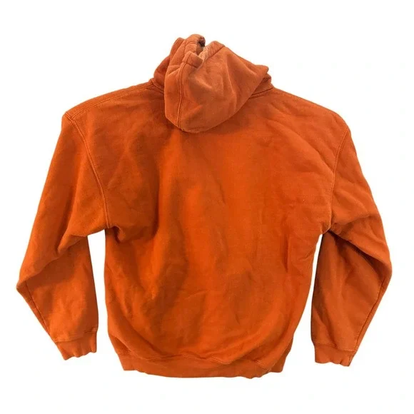 Old Varsity Brand Texas Longhorns Hoodie Burnt Orange Sweatshirt Mens XL RN94051 - Picture 2 of 7